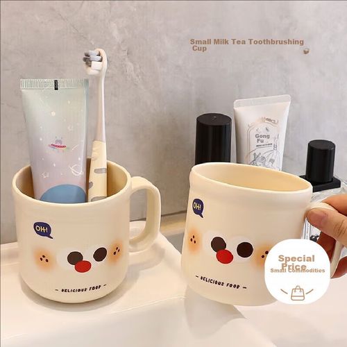 Vaso Fan Ye Jia PP para enjuague pequeño cremoso