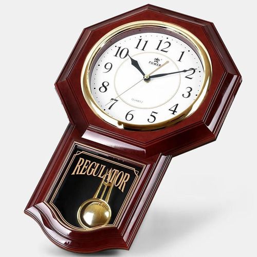 Reloj de pared POWER péndulo 48 cm Bagua