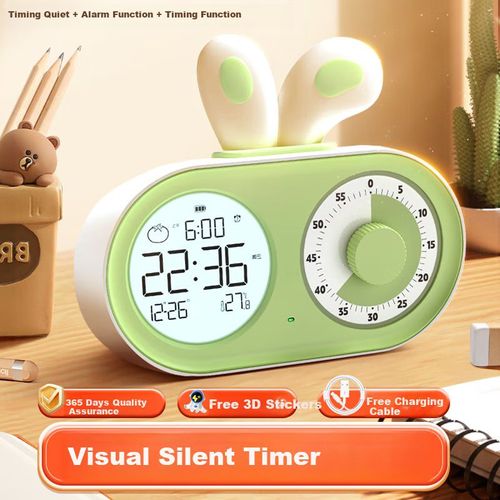 Reloj despertador Timess temporizador visual 17 cm