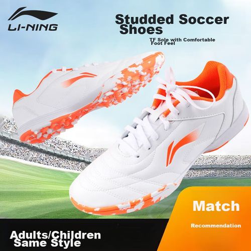 Tenis Li-Ning TF fútbol pasto artificial transpirables unisex