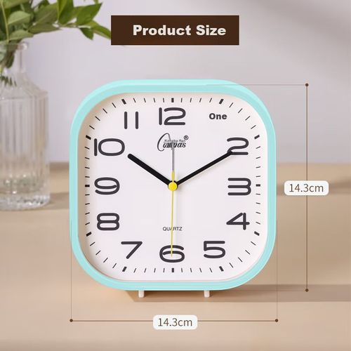 Reloj despertador Compas cuarzo 20 cm azul
