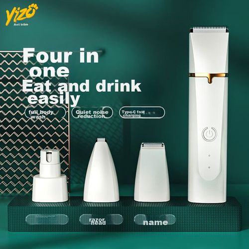 Recortadora eléctrica Yizo 4 en 1 recargable para mascotas