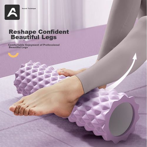 Set yoga Aoyi rodillo espuma 46 cm bastón masajeador 33x10 cm 50x12 cm