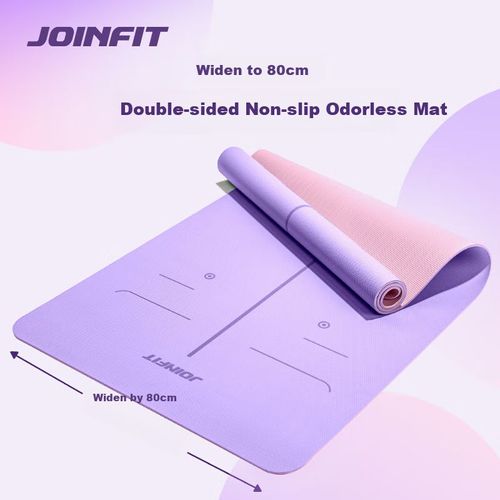 Tapete yoga JOINFIT TPE 185x80x0.6-0.9 cm bicolor