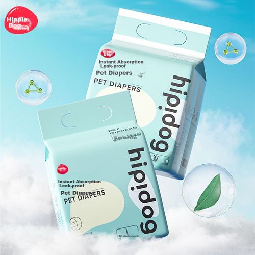 Pañales para perros Hipidog absorción instantánea talla XL 12 piezas