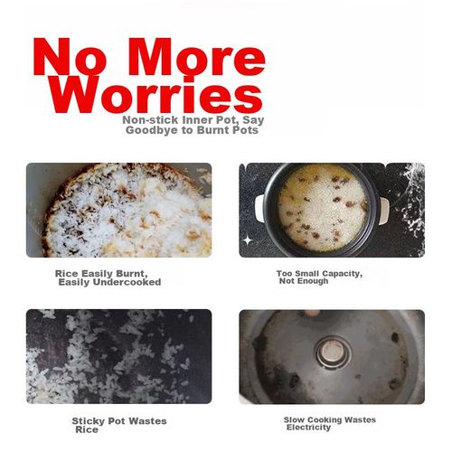 Olla Arrocera Eléctrica PESKOE Comercial 45L Vaporera Integrada