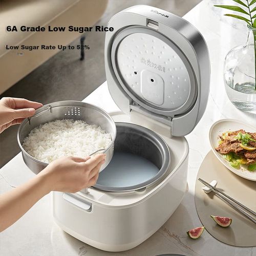 Olla Arrocera Bear DFB-J40L2 4L Acero Inoxidable 304 Multifuncción