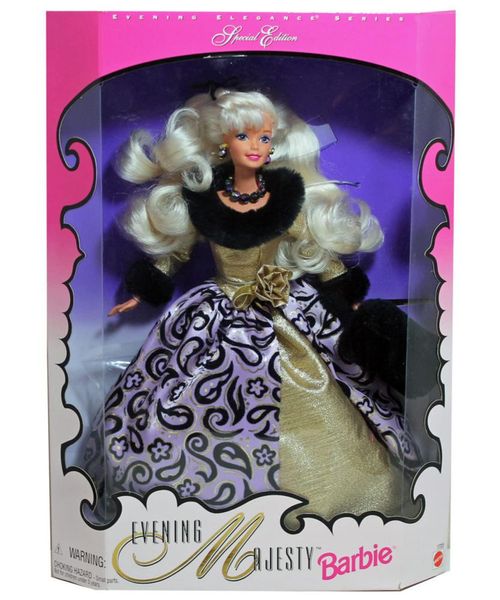 Muñeca Barbie Majestad Nocturna Edición Especial 1996 30 cm