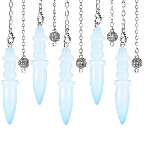 Péndulo ópalo de sanación MXAHQ-005 ElarisOpal Péndulo ópalo clarividente