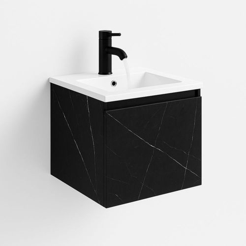 Esatto Mueble moderno para baño listo para instalar ASAL-MN-N