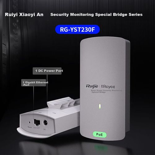 Puente inalámbrico Ruijie RG-YST250F 300M IP55