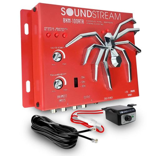 Epicentro Restaurador De Bajos Spl Extremo Soundstream Rojo