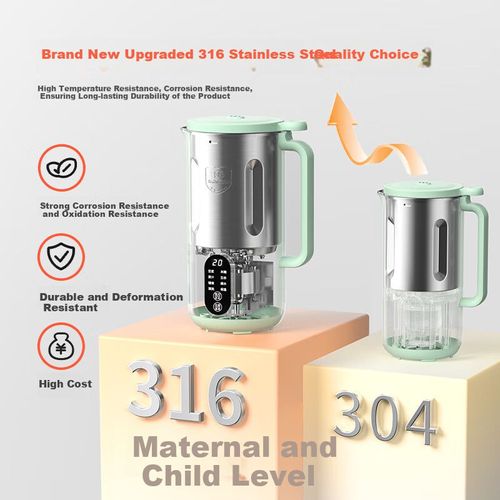 Fabricadora de leche de soya Ankale AJL-PB045C acero inoxidable 316 automática 9 programas