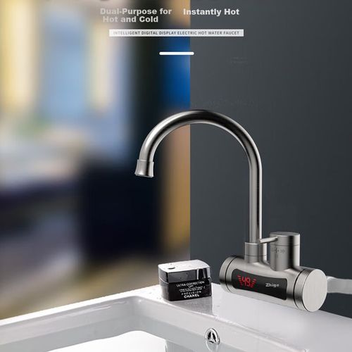 Llave Eléctrica Chigo ZG-KBH37 con Calentador Instantáneo entrada lateral