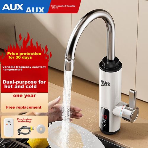 Calentador de agua eléctrico AUX ADL-3AGT2X blanco con protección contra fugas