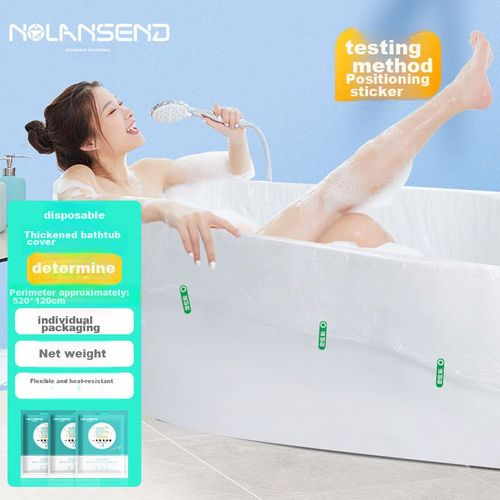 Protector para bañera NOLANSEND desechable HDPE extra grande