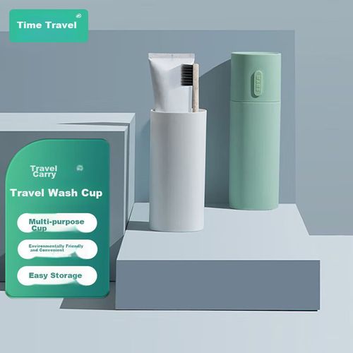 Estuche para cepillo de dientes Youtime portátil blanco