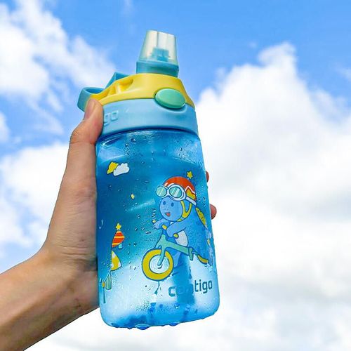 BOTELLA AGUA CONTIGO HBC-GIZ286TVP+ 420ML DISEÑO DINOSAURIO