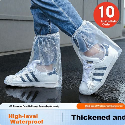 Cubiertas para tenis BWNK desechables impermeables plástico transparente