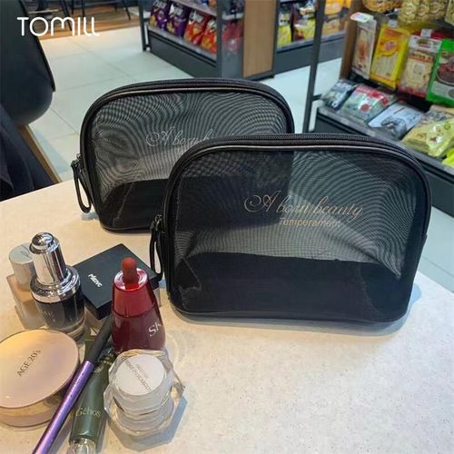 Bolsa cosmética ToMill malla pequeña portátil