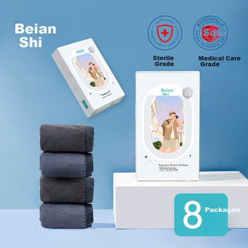 Boxers Briars desechables algodón 2XL Azul cielo