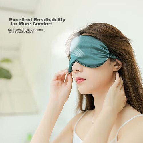 Máscara para dormir Xinqin 3D terciopelo Verde antiguo