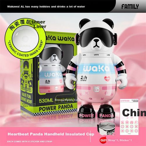 TERMO WAKAWAKA ENERGY PANDA ACERO INOXIDABLE