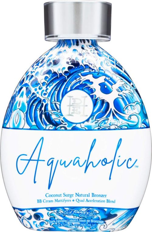 Loción bronceadora Ed Hardy Aquaholic Coconut Surge 400 ml