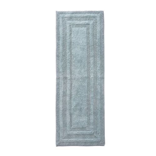 Alfombra de baño Runner Eddie Bauer algodón con mechones suaves verde