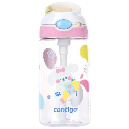 BOTELLA DE AGUA CONTIGO KANGDIKE 450 ML PLÁSTICO ROSA