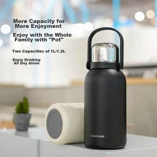 TERMO LOCK&LOCK LHC4348 ACERO INOXIDABLE NEGRO 1.3L