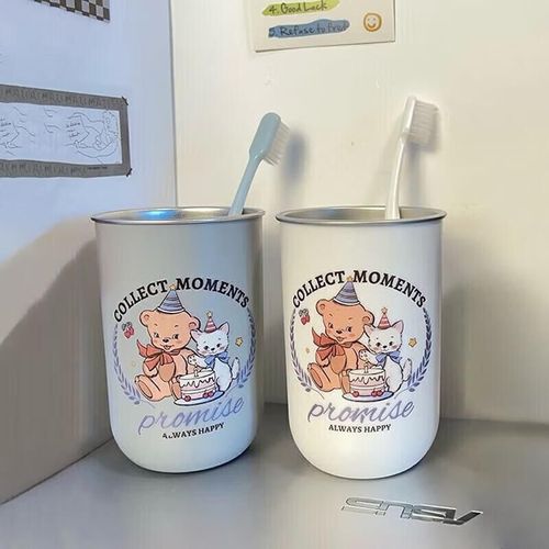 Juego de vasos Fan Ye Jia 2 piezas acero inoxidable 304 350 ml