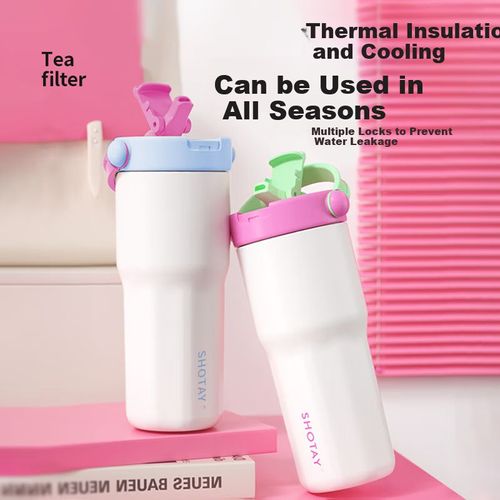 TERMO SHOTAY 8902 ACERO INOXIDABLE 680 ML AZUL WALDEN