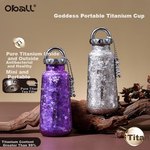 Taza térmica Oball Titanio puro 300 ml