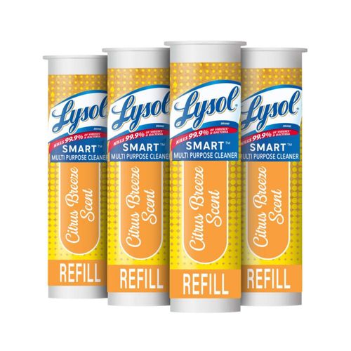 Cartuchos de recarga Lysol Smart limpiador multiusos 4 unidades cítricos