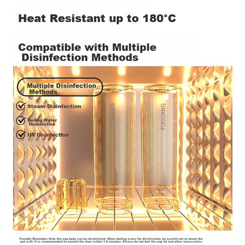 Taza Fuguang FG0517-680 PPSU Negra