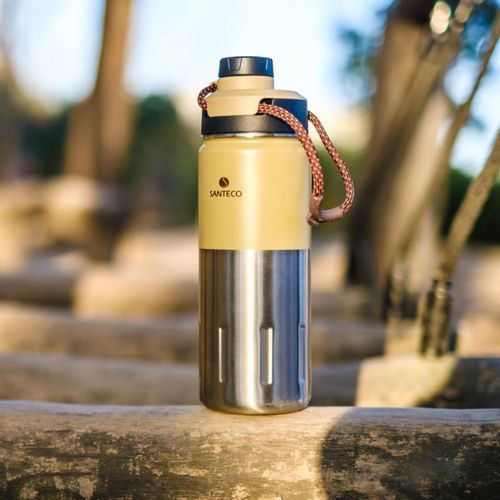 TERMO SANTECO SUNDY ACERO INOXIDABLE CAQUI