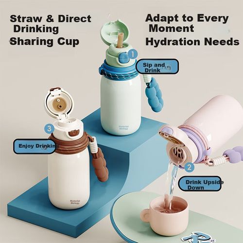 TERMO RELEA PEEKABOO ACERO INOXIDABLE 316L 610 ML