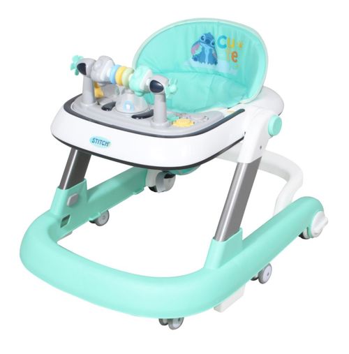 Andadera 3 En 1 Charola Interactiva Led Sonido Stich