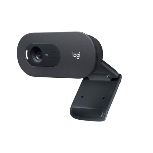 Reacondicionado Cámara web Logitech C505 720p HD con micrófono de largo alcance (renovada)
