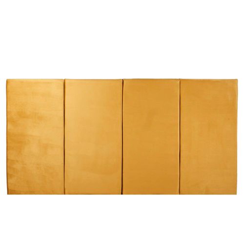 Cabecera King Size Odelia Mostaza Kessa Muebles