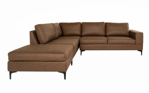 Sala Chaise longue Kama Izquierda Chocolate Kessa Muebles