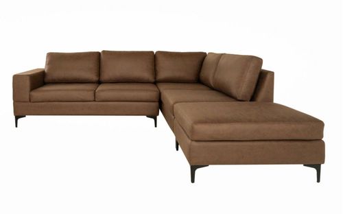 Sala Chaise longue Kama Derecha Chocolate Kessa Muebles