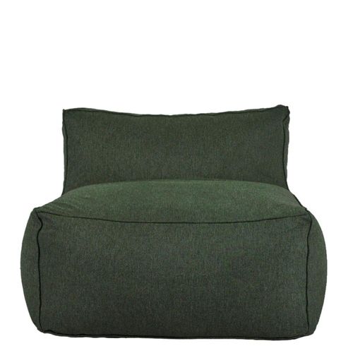 Sillon Puff Ferrara Verde Kessa Muebles