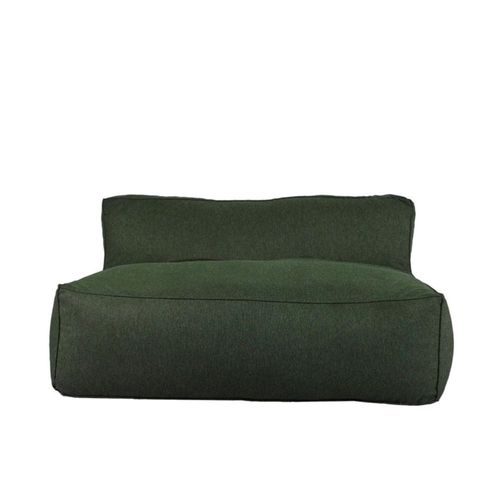 Love Seat Puff Ferrara Verde Kessa Muebles