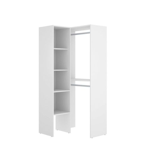 Ropero Esquinero Hesperia Blanco Kessa Muebles