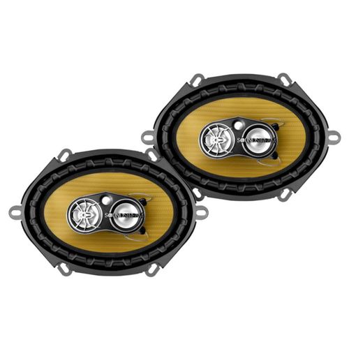 Bocinas Coaxiales Soundstream 5x7" 3 Vías Kevlar Carbono PRO-570