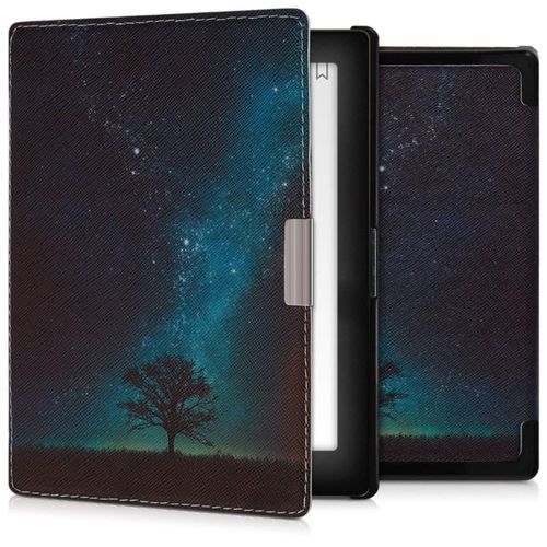 Funda kwmobile compatible con Kobo Aura Edition 1 - Cosmic Nature