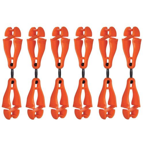 Soporte para guantes Ergodyne Squids 3420 con doble clip giratorio