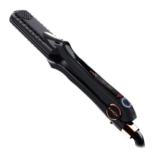 Flat Iron CROC Masters titanio negro 1.5 pulgadas con queratina